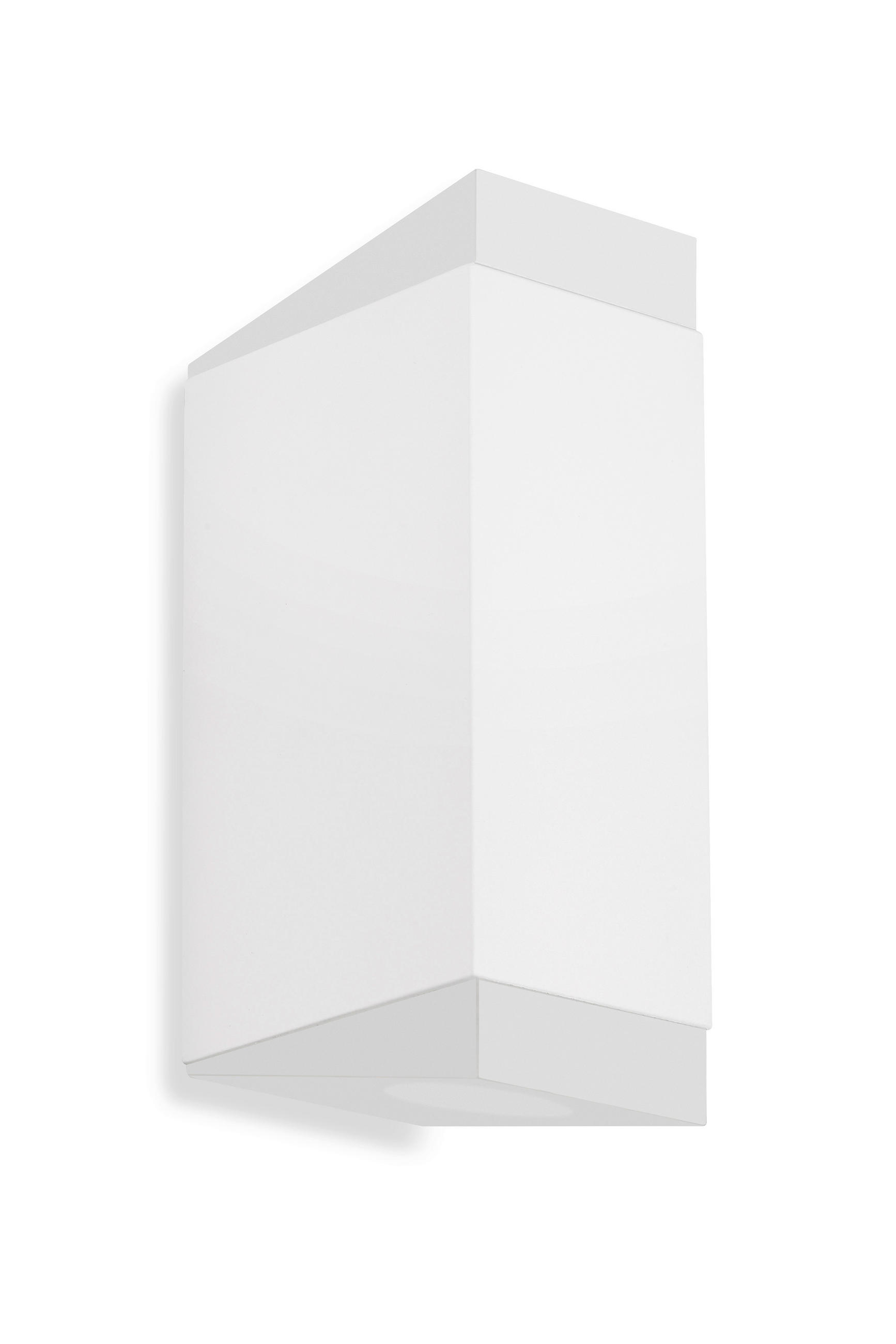 ZUNANJA STENSKA SVETILKA     19/6,7/9,3 cm          - bela, Basics, kovina (19/6,7/9,3cm)