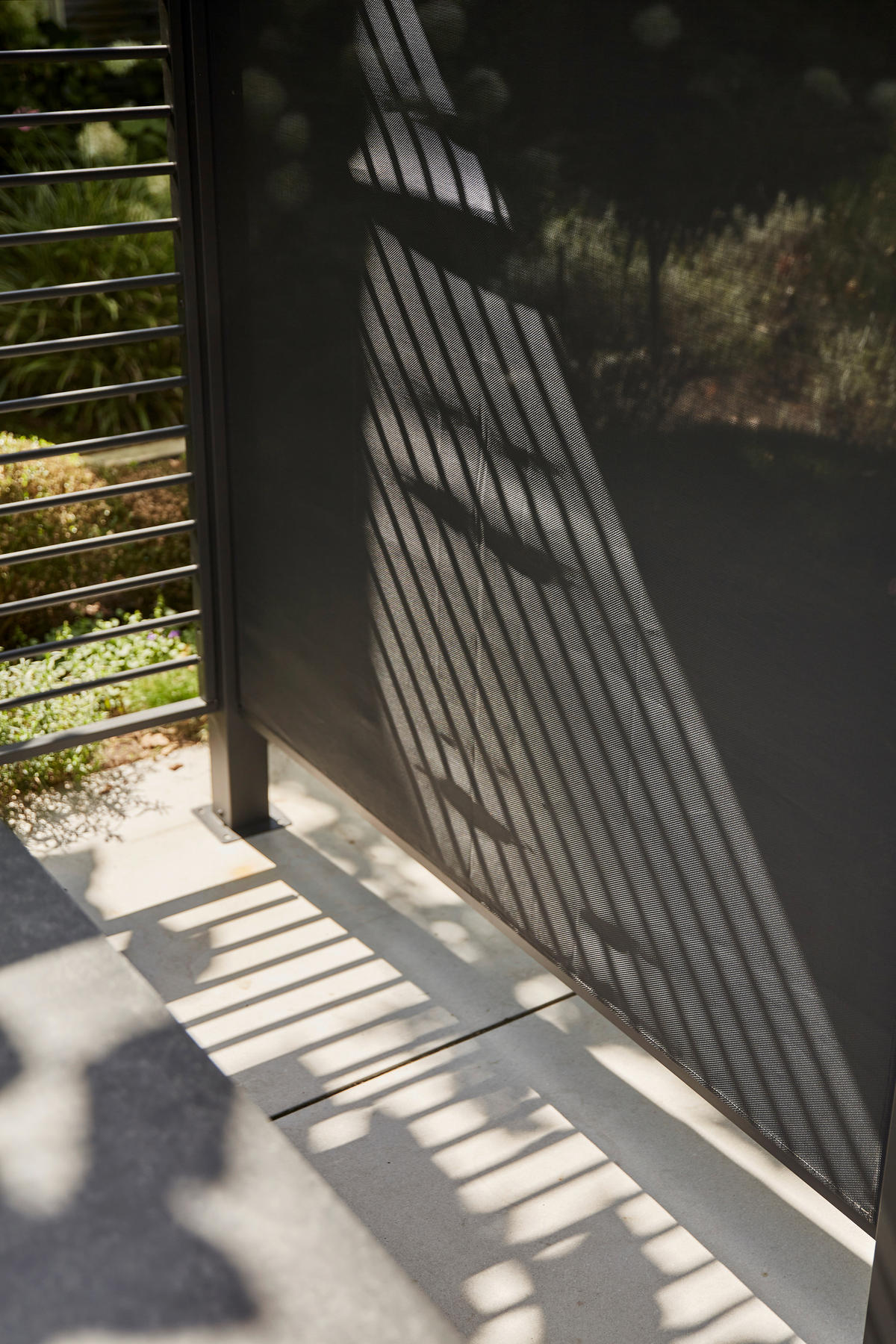 PAVILLON-SEITENTEIL 300/210/0,5 cm   - Anthrazit, Basics, Textil/Metall (300/210/0,5cm) - Siena Garden