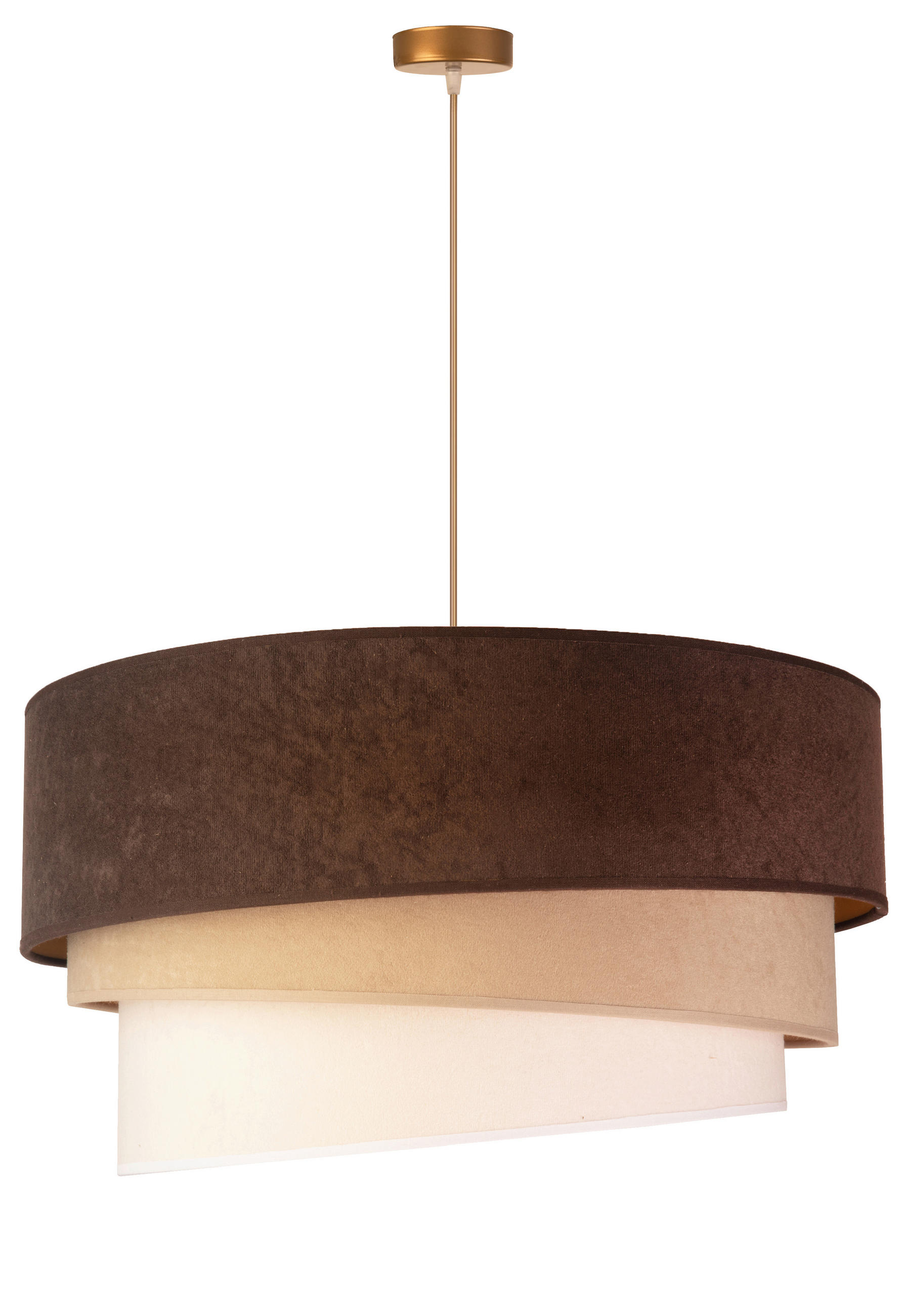 HÄNGELEUCHTE Devon 45/95 cm   - Multicolor, Design, Textil (45/95cm)