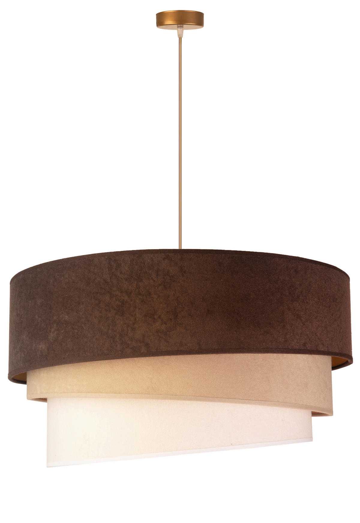 HÄNGELEUCHTE Devon 45/95 cm   - Multicolor, Design, Textil (45/95cm)