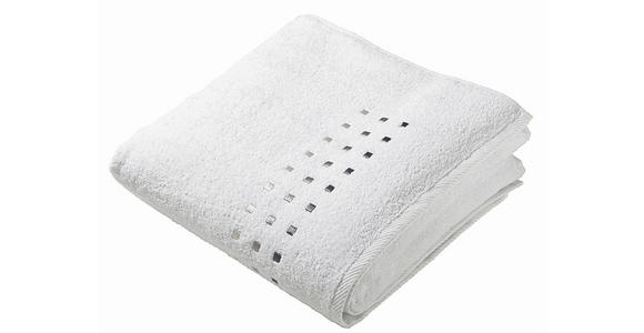 DUSCHTUCH 70/140 cm QUATTRO - Weiß, KONVENTIONELL, Textil (70/140cm) - Esposa