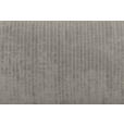 BIGSOFA in Flachgewebe Creme  - Chromfarben/Creme, KONVENTIONELL, Textil/Metall (256/68/122cm) - Carryhome