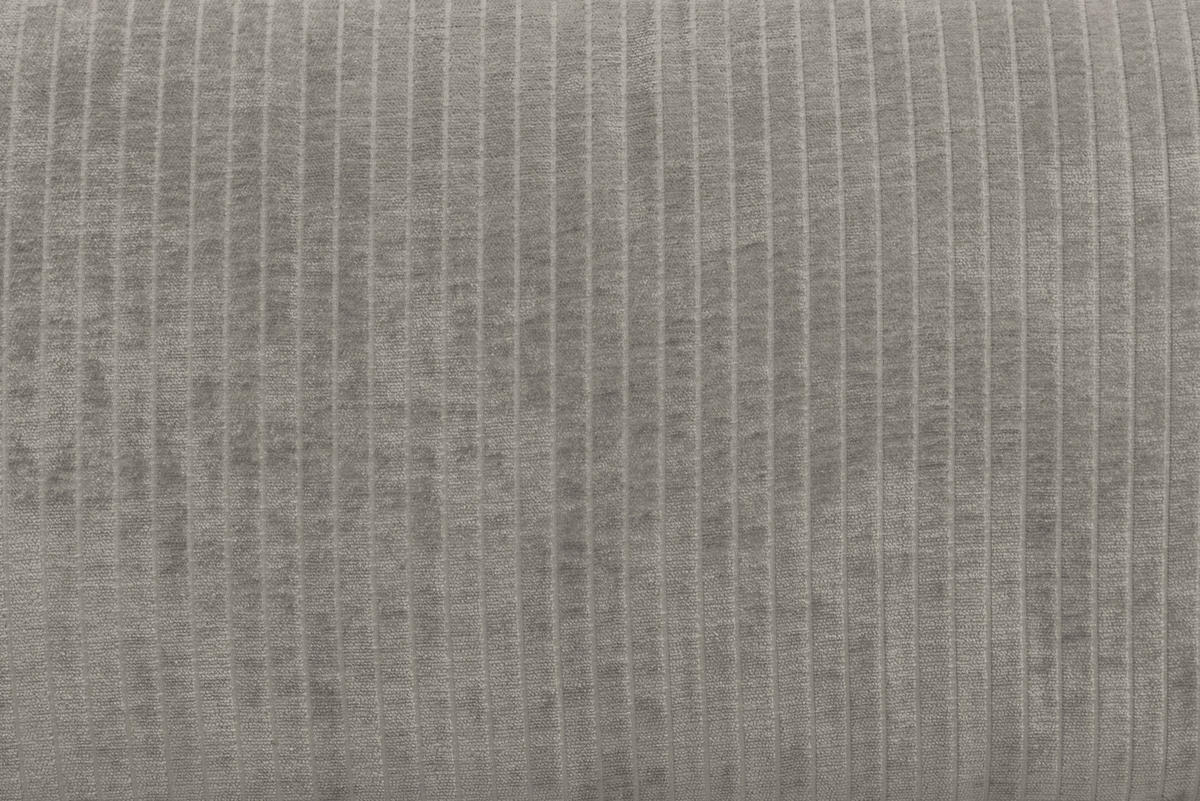 BIGSOFA Flachgewebe Creme  - Chromfarben/Creme, KONVENTIONELL, Textil/Metall (256/68/122cm) - Carryhome