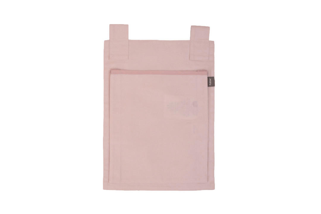 BETTTASCHEN 3ER SET Mauve  - Mauve, Basics, Textil (28,5/39,5cm) - Flexa