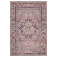 FLACHWEBETEPPICH 120/170 cm Hebden Washable Pink  - Pink, Basics, Textil (120/170cm)