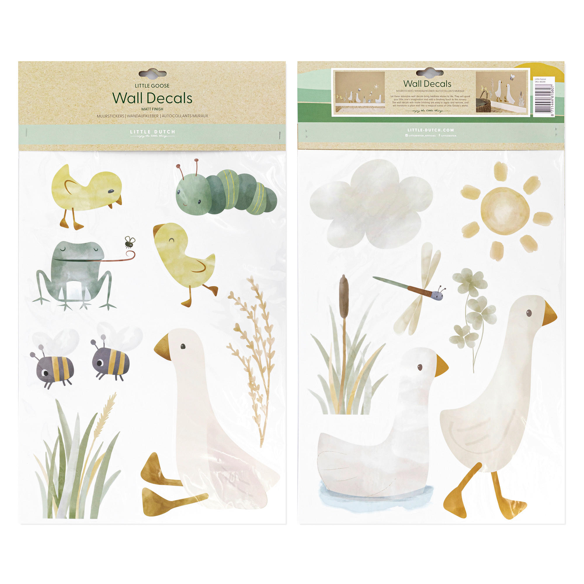 DEKOSTICKER   30/42 cm   - Multicolor, Basics, Kunststoff (30/42cm) - Xora