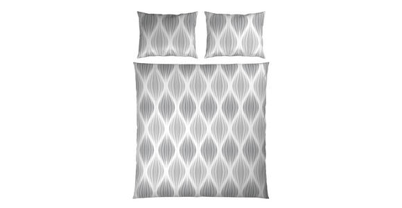 BETTWÄSCHE Satin 200/200 cm  - Grau, Textil (200/200cm) - Novel