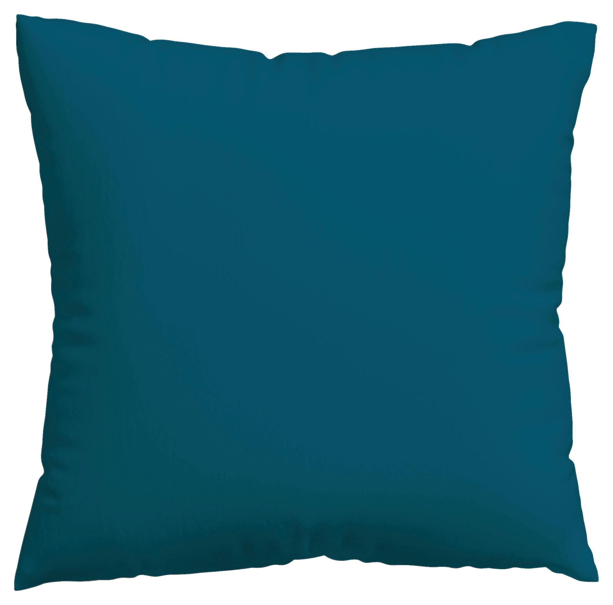 KISSENHÜLLE EASY JERSEY 40/40 cm  - Petrol, Basics, Textil (40/40cm) - Schlafgut