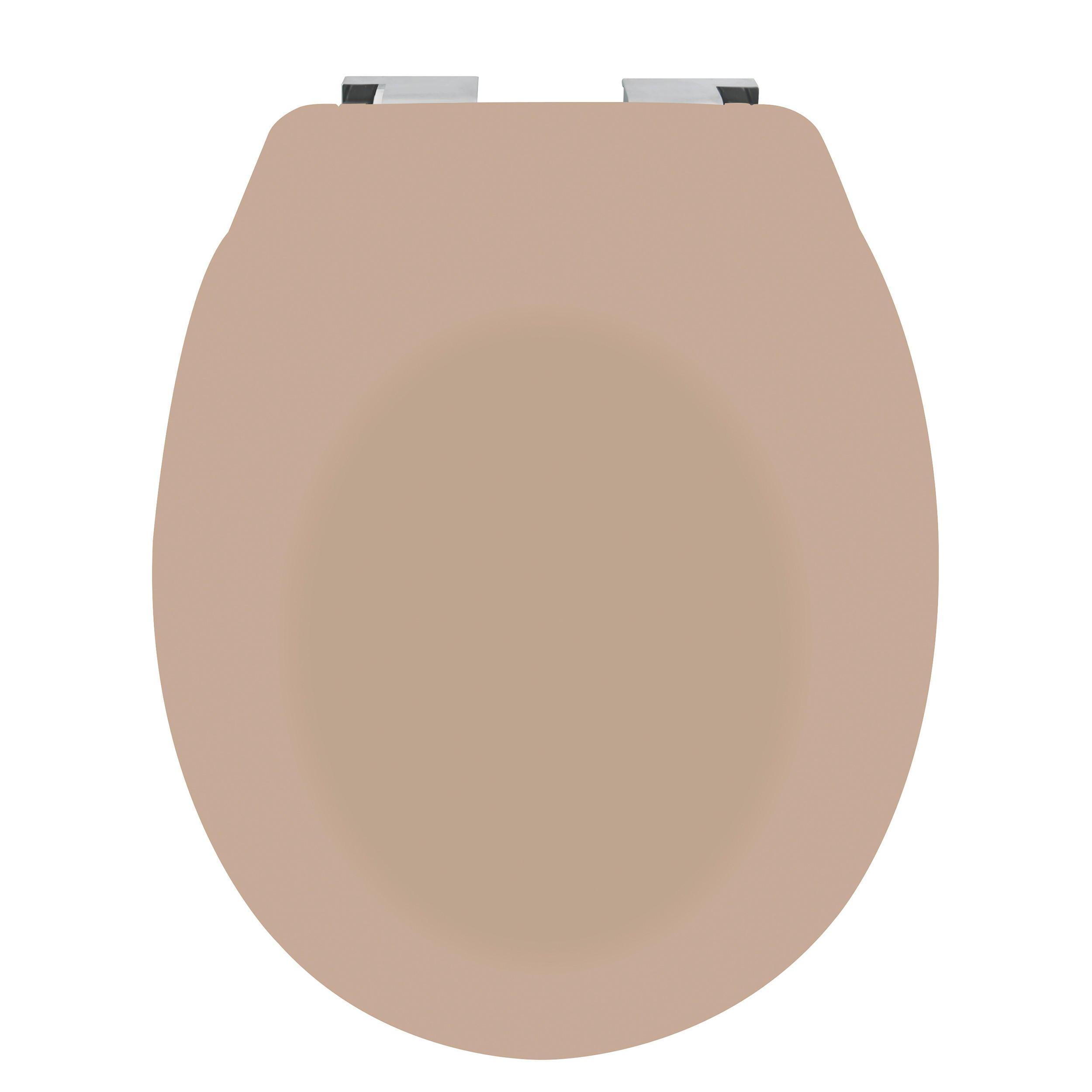 WC-SITZ Cappuccino  - Cappuccino, Basics, Kunststoff (45.5/37/5.5cm) - Spirella