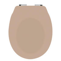 WC-SITZ - Cappuccino, Basics, Kunststoff (45.5/37/5.5cm) - Spirella