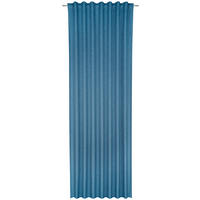 KONČANA ZAVESA  neprosojno   140/300 cm  - modra, Basics, tekstil (140/300cm) - Esposa
