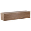 SIDEBOARD 160/35/45 cm  - nötfärg, Design, metall/trä (160/35/45cm) - Niels Andersson