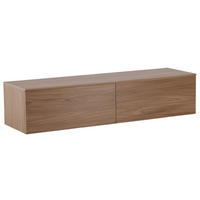 SIDEBOARD 160/35/45 cm  - nötfärg, Design, metall/trä (160/35/45cm) - Niels Andersson