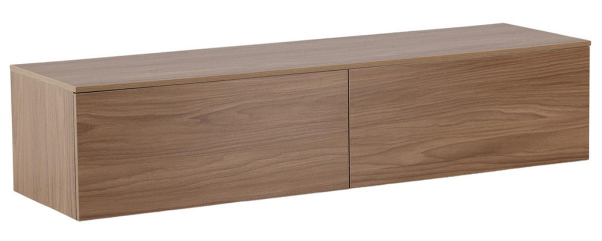 SIDEBOARD 160/35/45 cm  - nötfärg, Design, metall/trä (160/35/45cm) - Niels Andersson