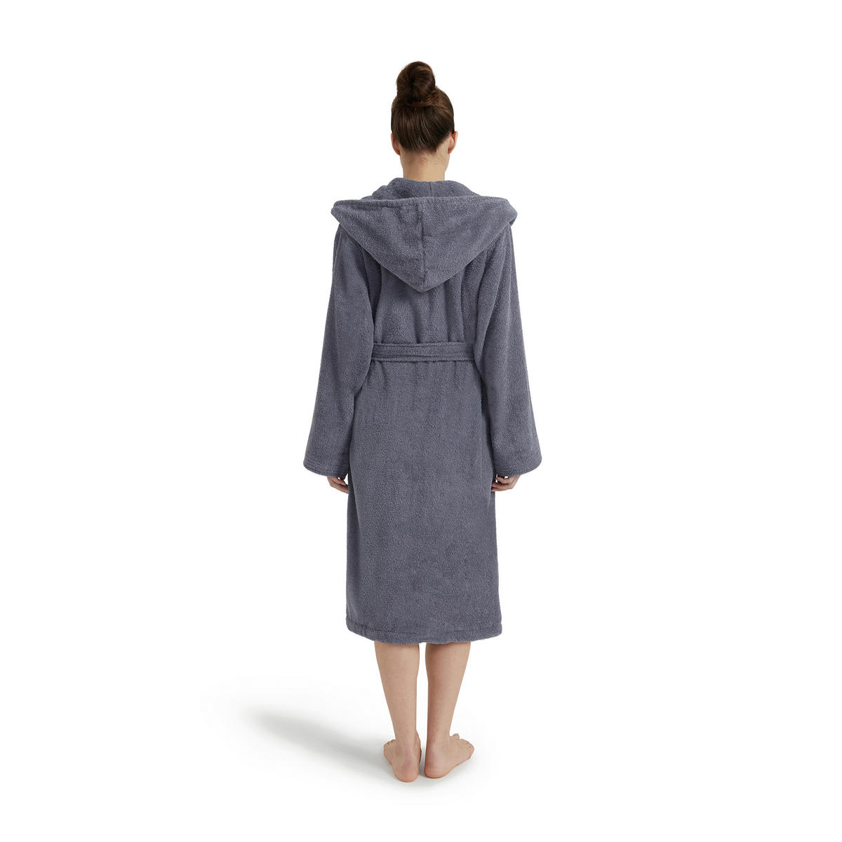 BADEMANTEL XXL Unisex  - Grau, Basics, Textil (XXLnull) - Moeve