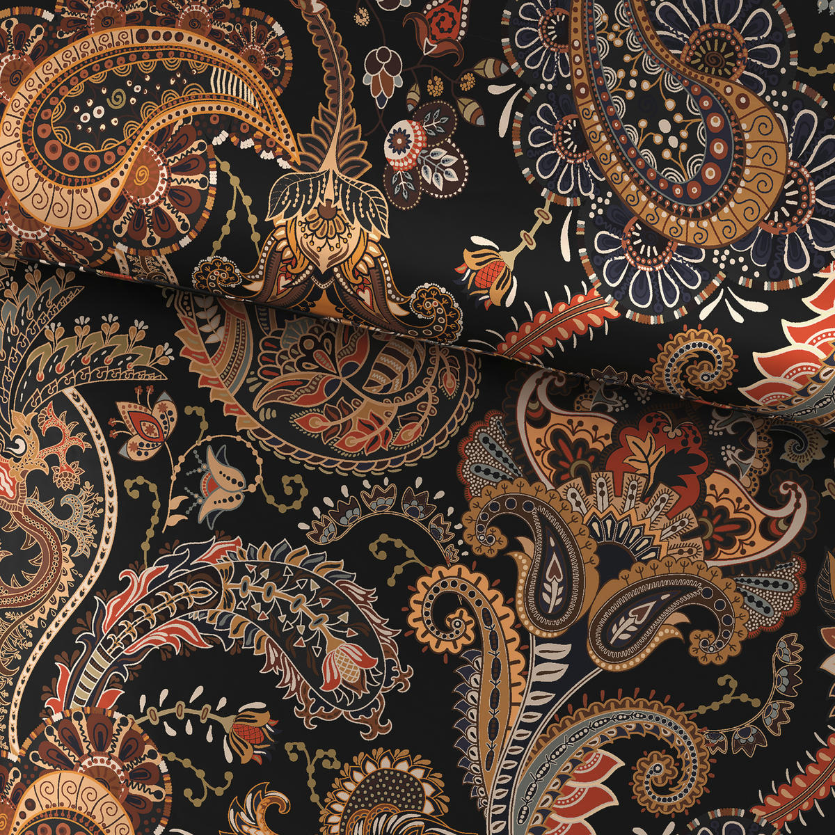 BETTWÄSCHE Satin 155/220 cm  - Schieferfarben, KONVENTIONELL, Textil (155/220cm) - Bio:Vio