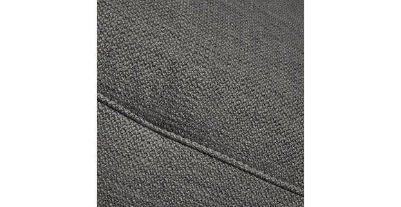 ECKSOFA Dunkelgrau Struktur - Eichefarben/Dunkelgrau, Design, Holz/Textil (163/305cm) - Novel