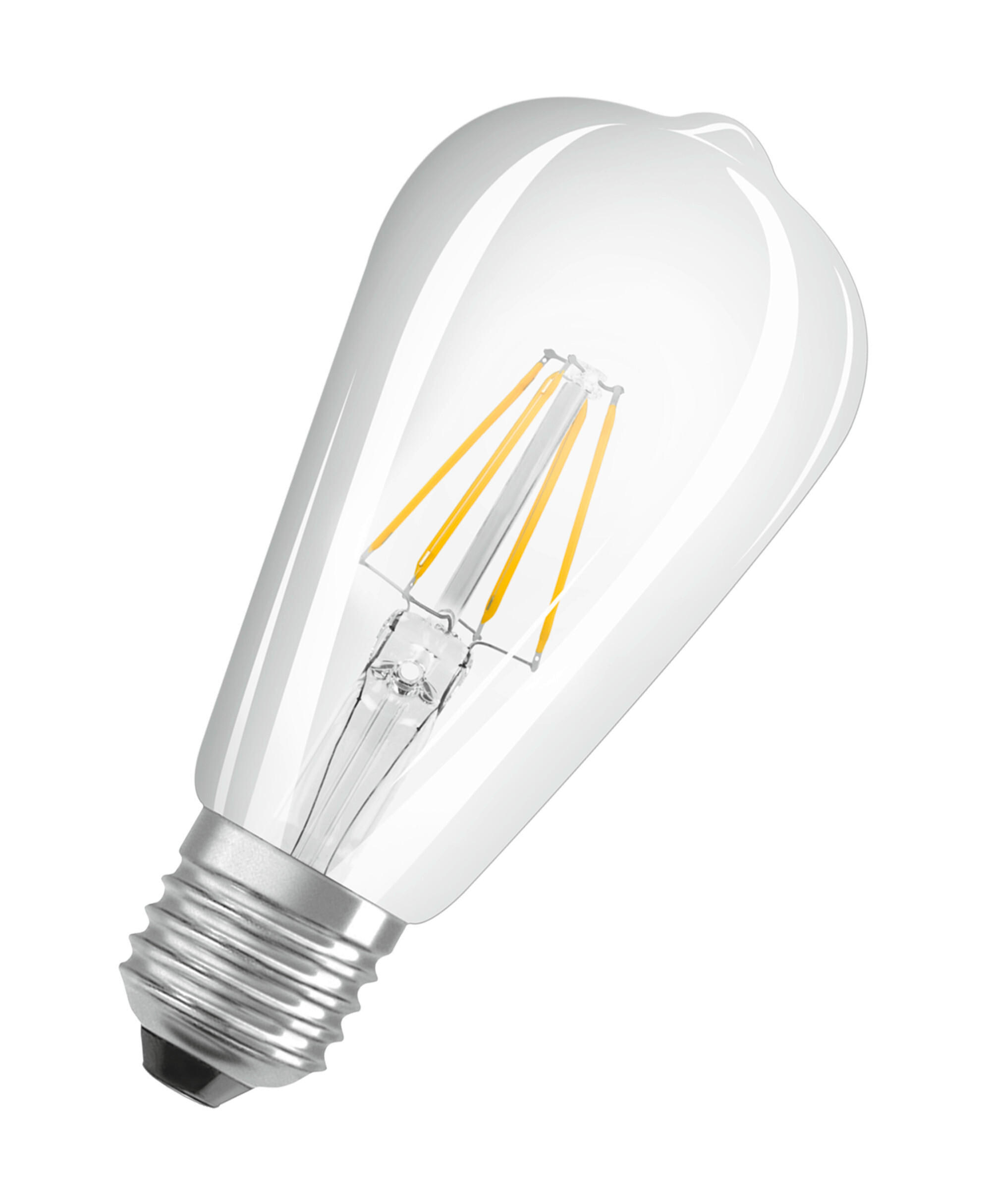 LED-LEUCHTMITTEL E27 6,5 W 806 lm - Klar, Basics, Glas (6,4/14,3cm) - Osram