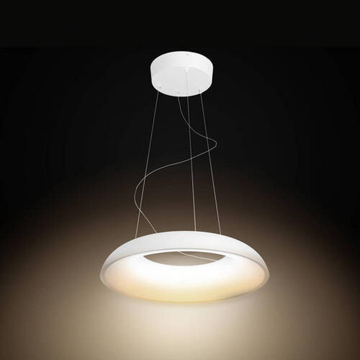 LED-HÄNGELEUCHTE 43,4/13,1 cm   - Weiß, Design, Kunststoff (43,4/13,1cm) - Philips HUE