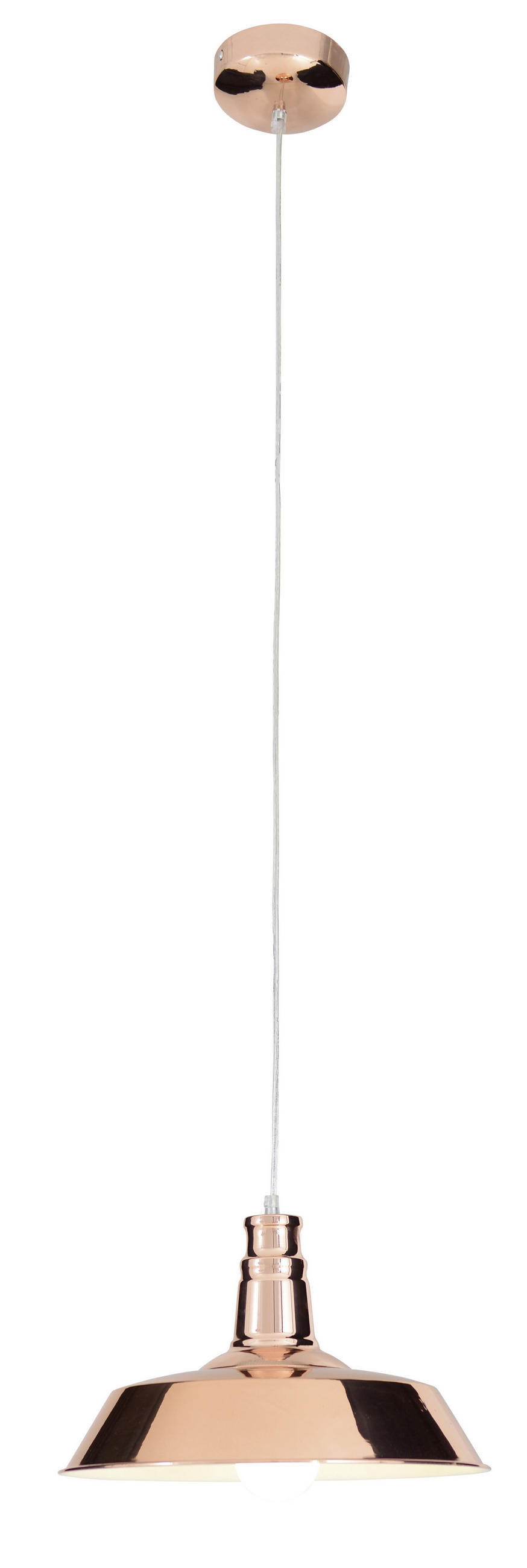 HÄNGELEUCHTE 6077547 36/34 cm   - Kupferfarben, LIFESTYLE, Metall (36/34cm) - Näve