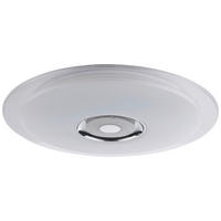 LED-DECKENLEUCHTE  Smart 60/6,1 cm   - Klar/Opal, Basics, Kunststoff/Metall (60/6,1cm) - Novel