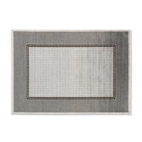WEBTEPPICH 133/190 cm Grau, Silberfarben  - Silberfarben/Grau, Design, Textil (133/190cm) - Novel