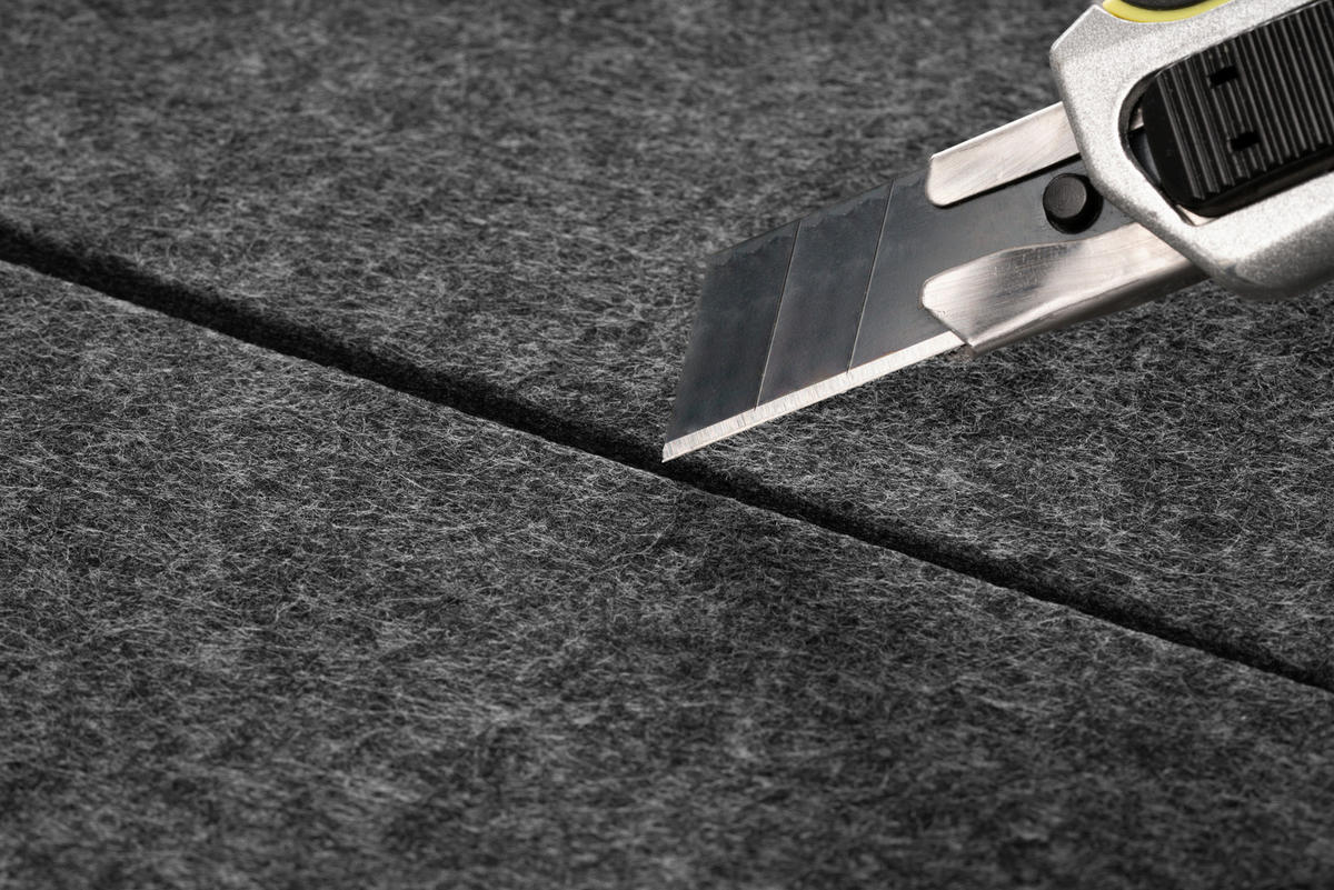 AKUSTIKPANEEL  - Anthrazit, Basics, Kunststoff (60/2,4cm)