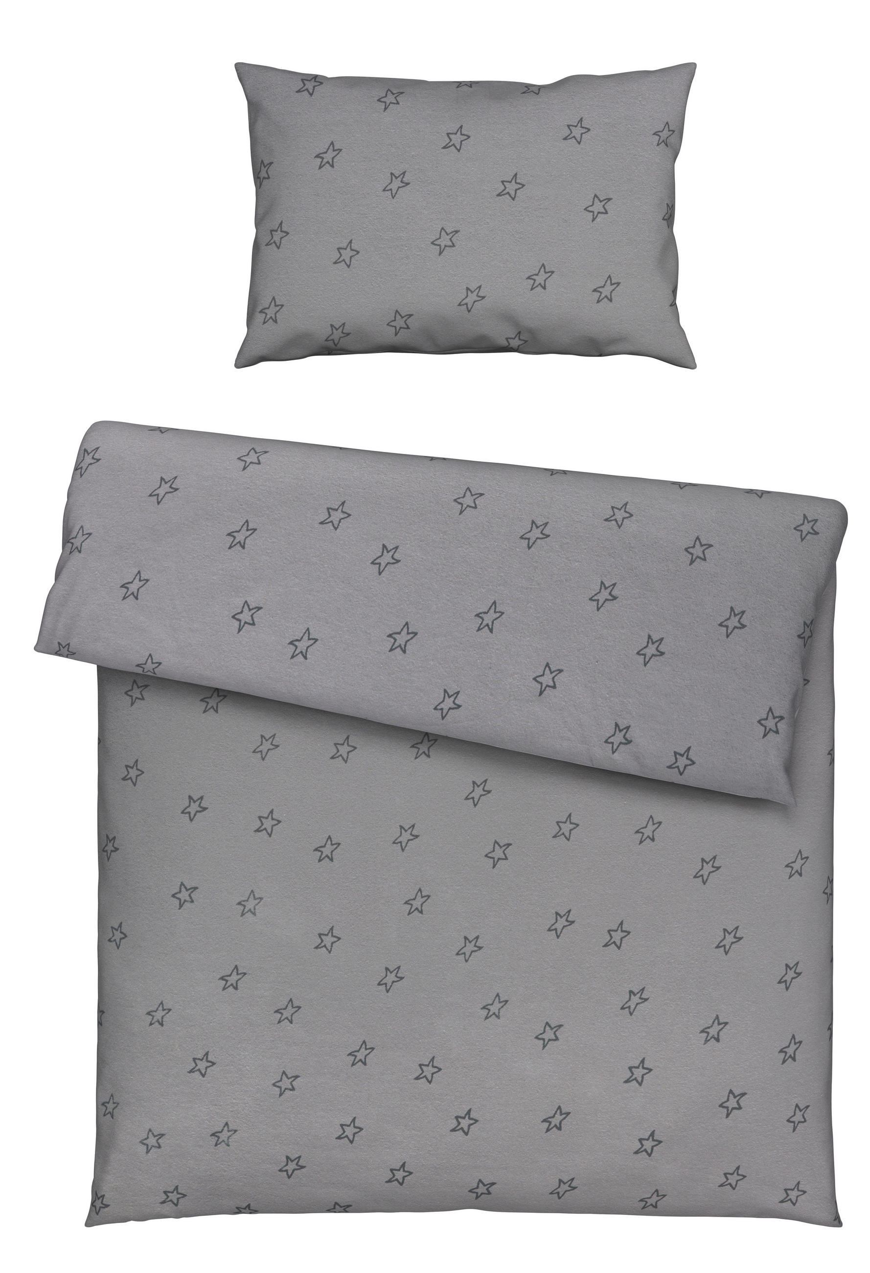 POSTELJINA ZA BEBE  100/135 cm    - siva, Osnovno, tekstil (100/135cm) - Patinio