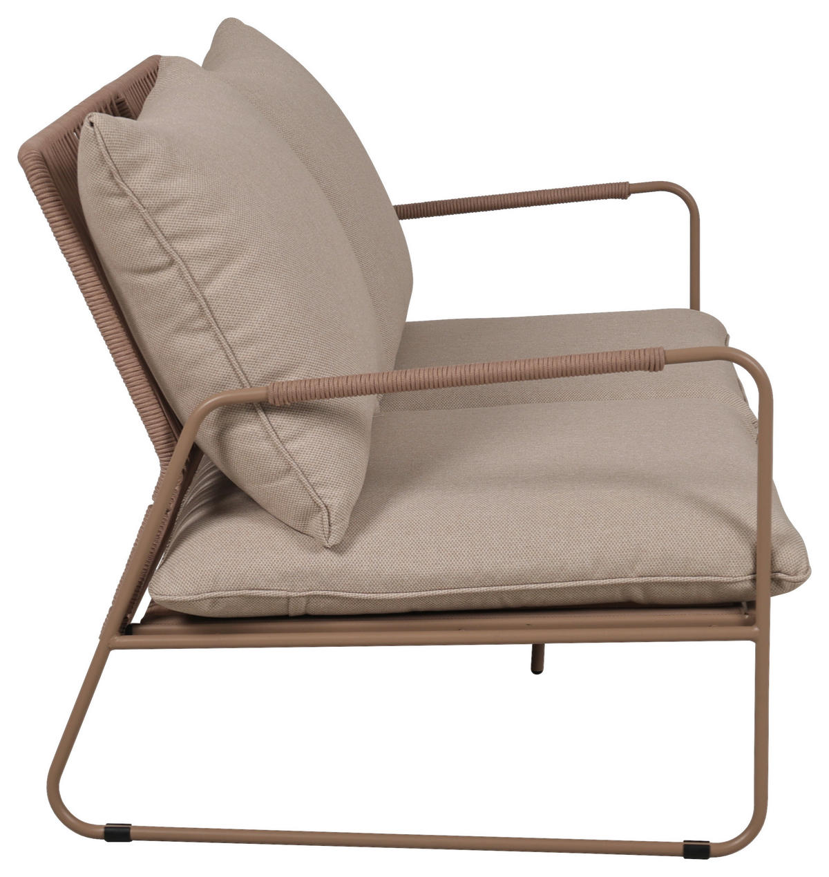 GARTENSET Webstoff Eisen  - Beige/Naturfarben, Design, Textil/Metall - Ambia Garden