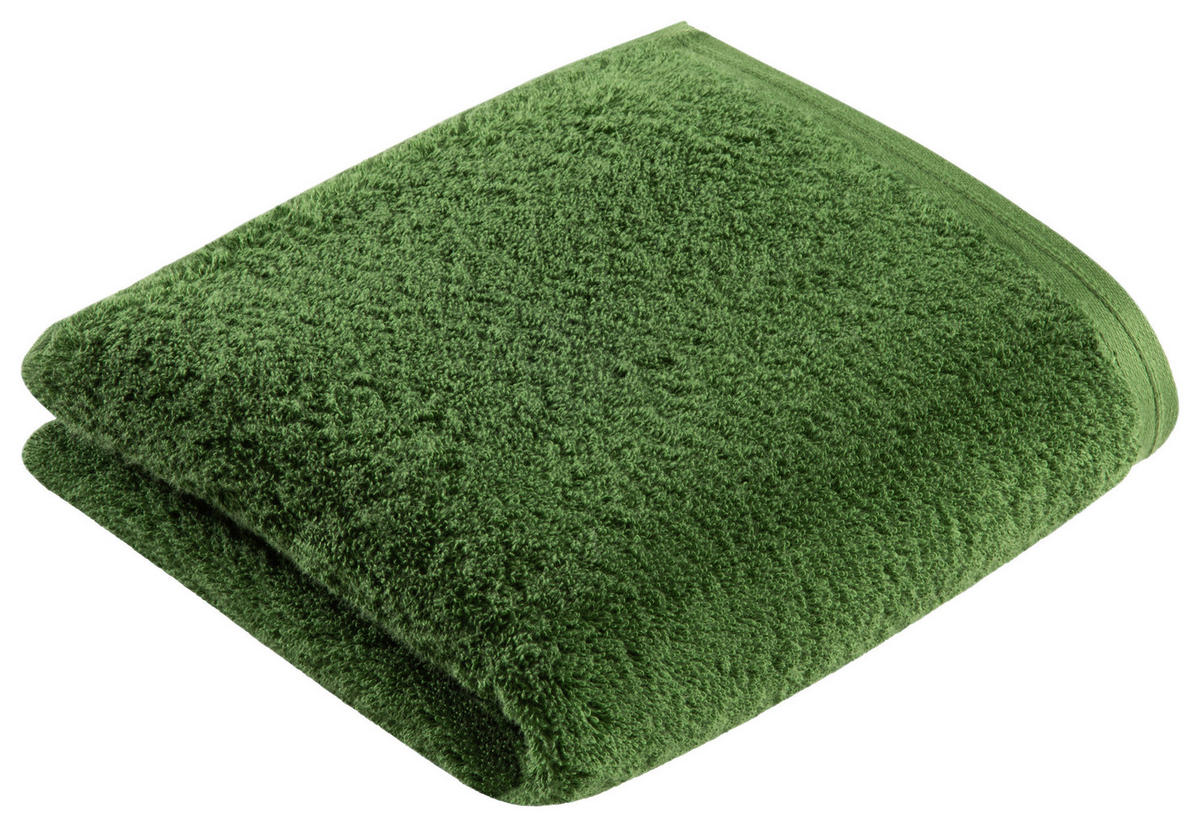 HANDTUCH 110/60 cm Vegan Life NOS Vossen Wäsche Grün  - Grün, Basics, Textil (110/60cm) - Vossen
