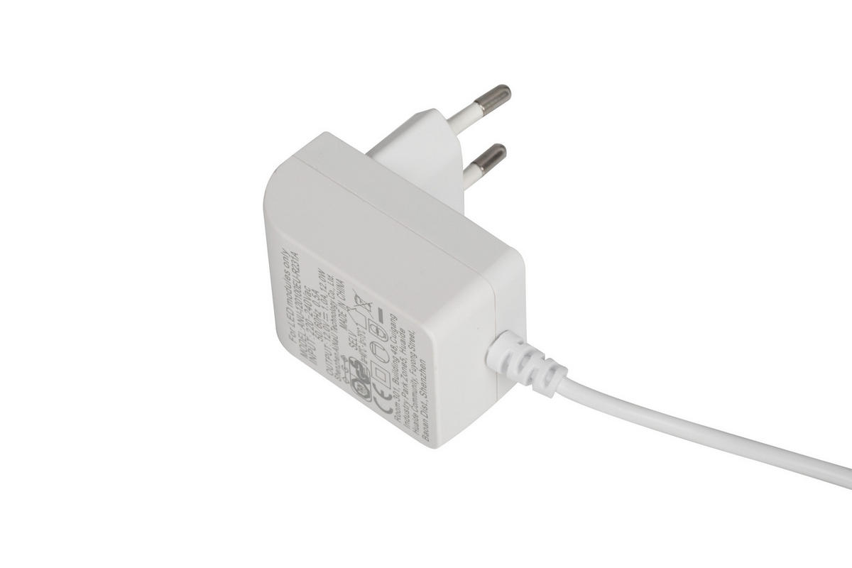 LED ÁLLÓLÁMPA - króm/fehér, Trend, műanyag (13/150cm) - Novel