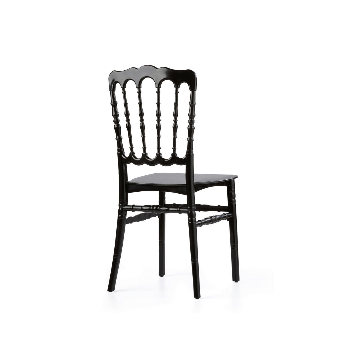 STAPELSESSEL Schwarz  - Schwarz, LIFESTYLE, Kunststoff (41/89,5/43cm)