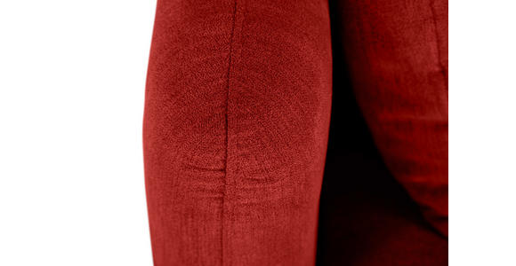 SCHLAFSOFA Flachgewebe Bordeaux  - Bordeaux/Schwarz, Design, Textil/Metall (203/75/100cm) - Carryhome