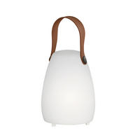 AKKU-TISCHLEUCHTE 12/16 cm  - Weiß, KONVENTIONELL, Kunststoff (12/16cm)