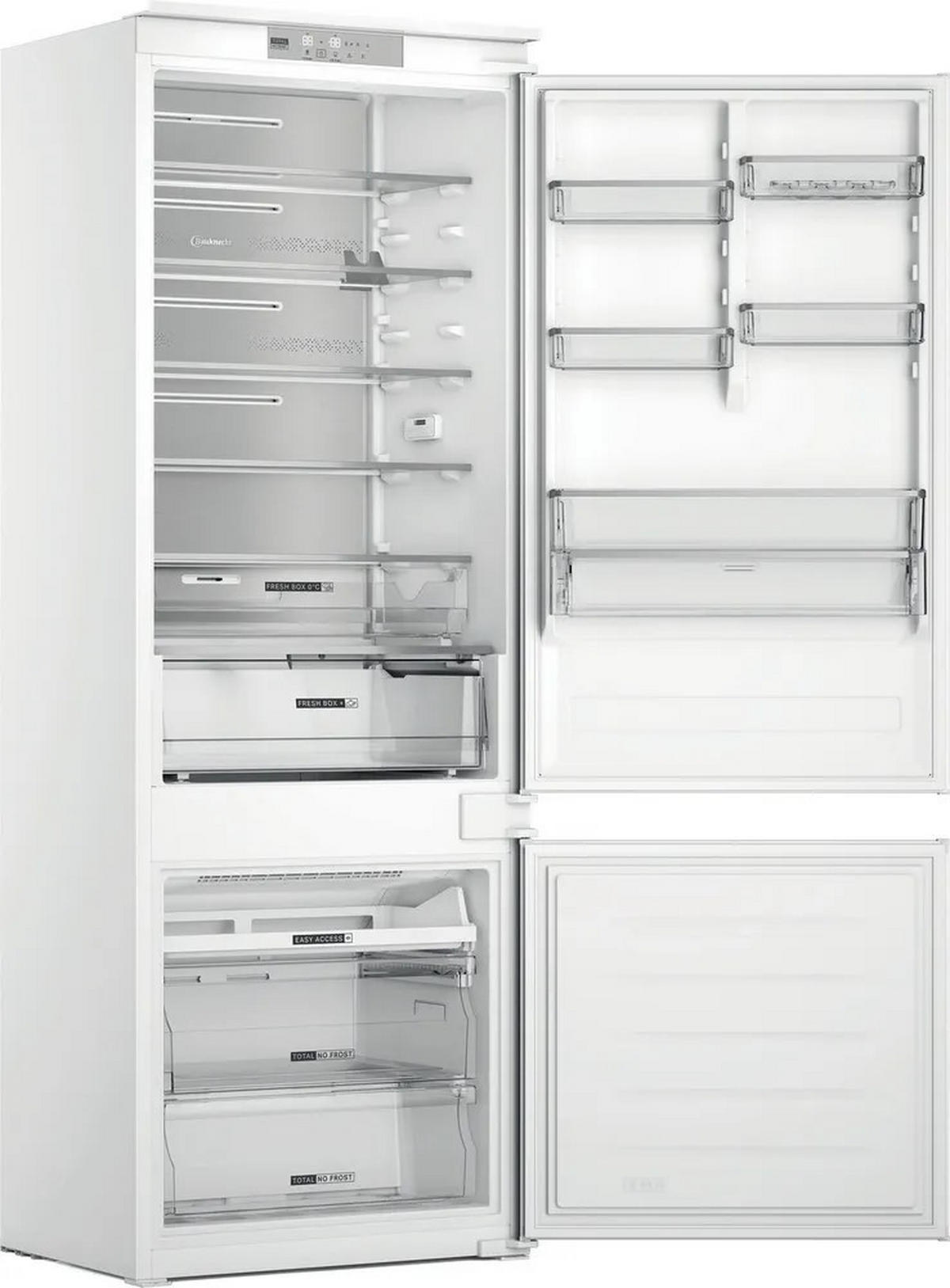 KÜHL-GEFRIER-KOMBINATION BNF70400S  - Weiß, Basics, Kunststoff/Metall (69/193,5/55,1cm) - Bauknecht