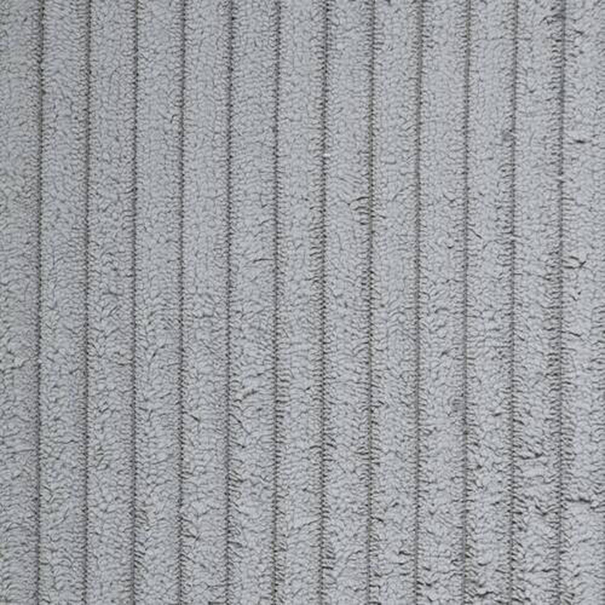 ECKSOFA in Cord Grau  - Schwarz/Grau, Design, Kunststoff/Textil (240/175cm) - Landscape