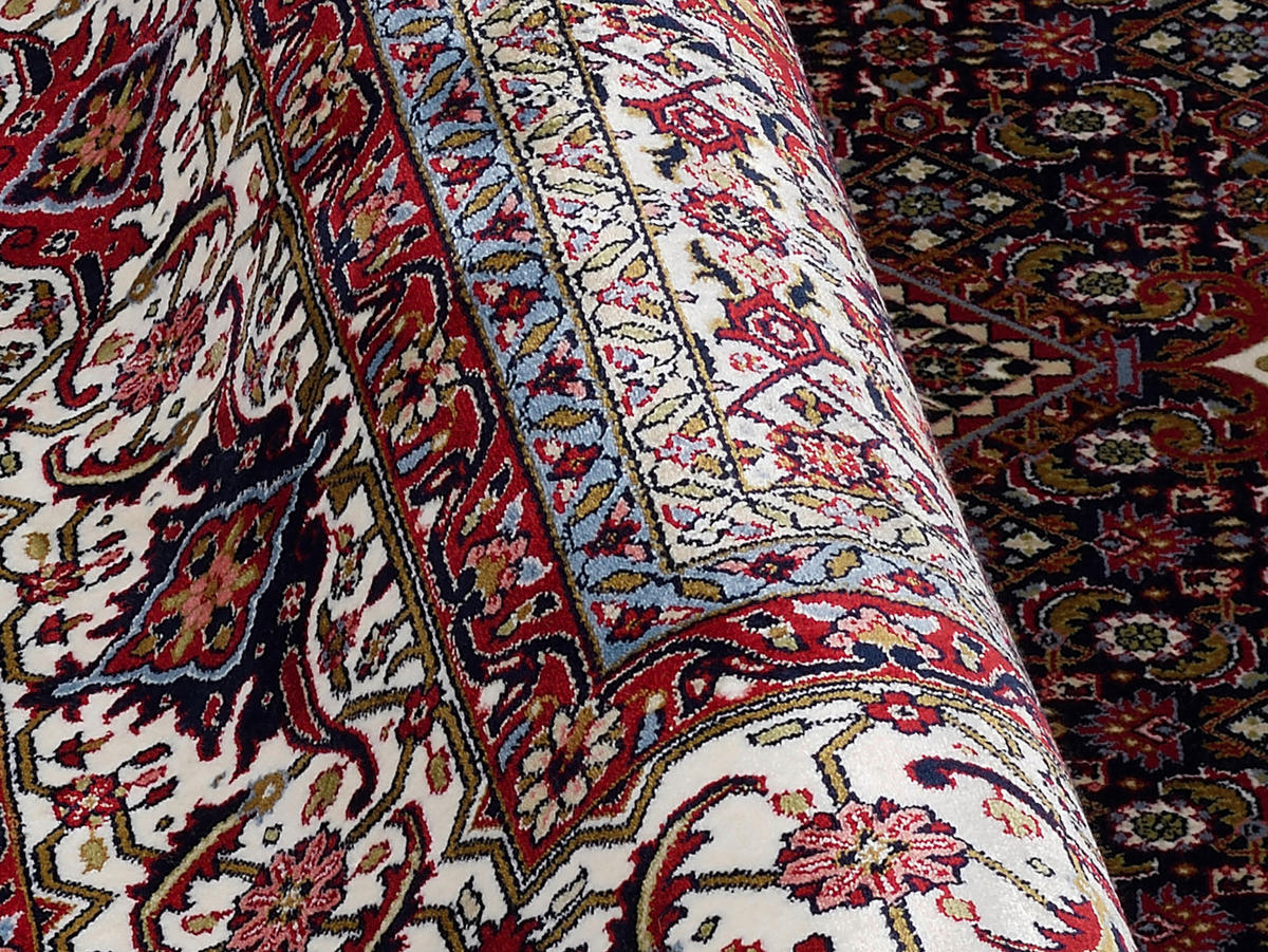 WEBTEPPICH 67/130 cm Mithras Bidjar Blau  - Blau, Design, Textil (67/130cm) - Novel