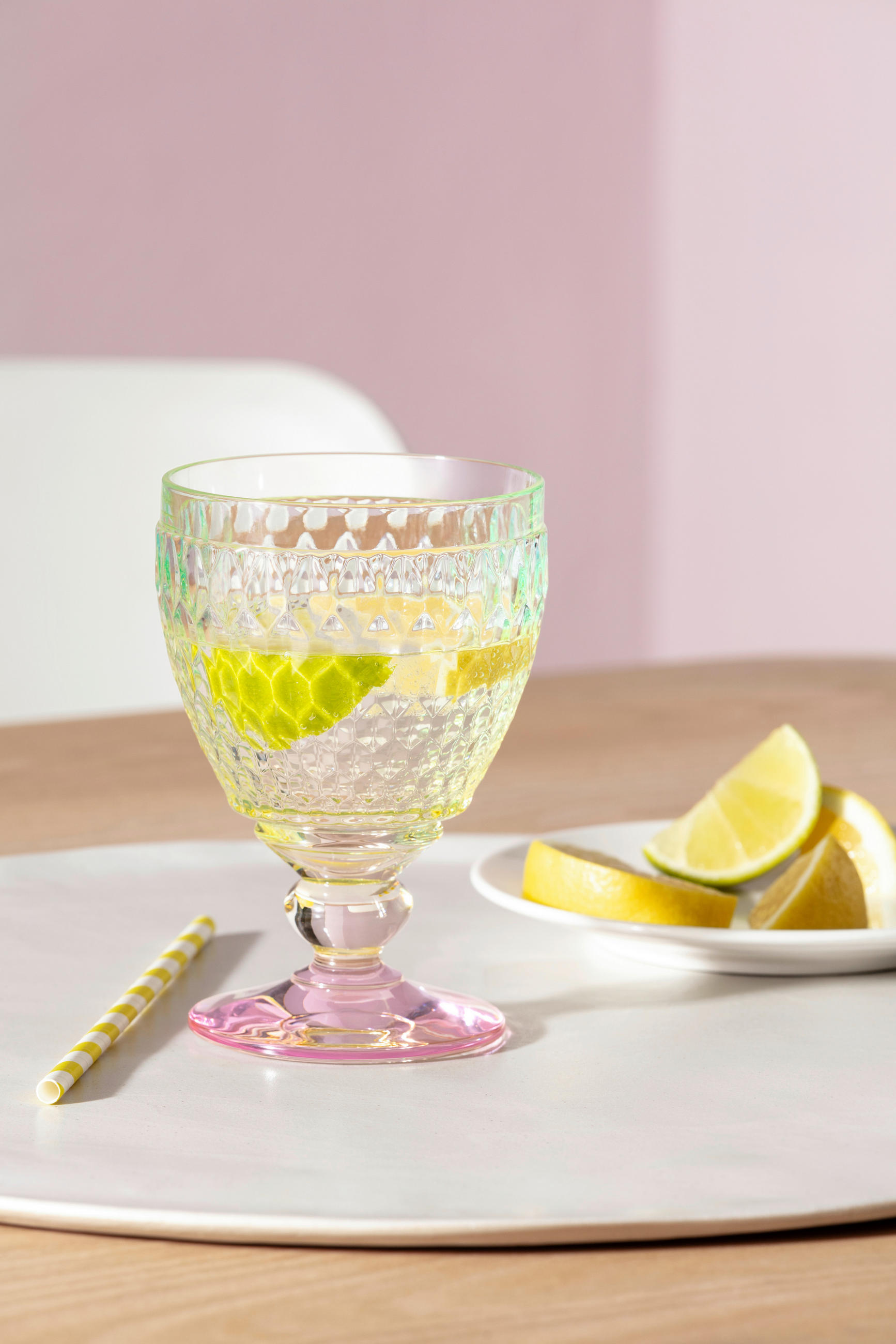 WASSERGLAS Boston Pearl 250 ml  - Multicolor, LIFESTYLE, Glas (9,8/14,4cm) - Villeroy & Boch