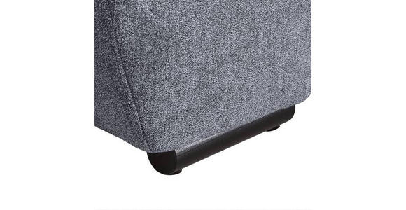 BIGSOFA in Flachgewebe Dunkelgrau  - Dunkelgrau/Schwarz, KONVENTIONELL, Holz/Textil (280/67/120cm) - Carryhome