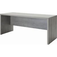 PISAĆI STOL  siva  drvni materijal  - siva, Design, drvni materijal (180/74/69cm) - Carryhome