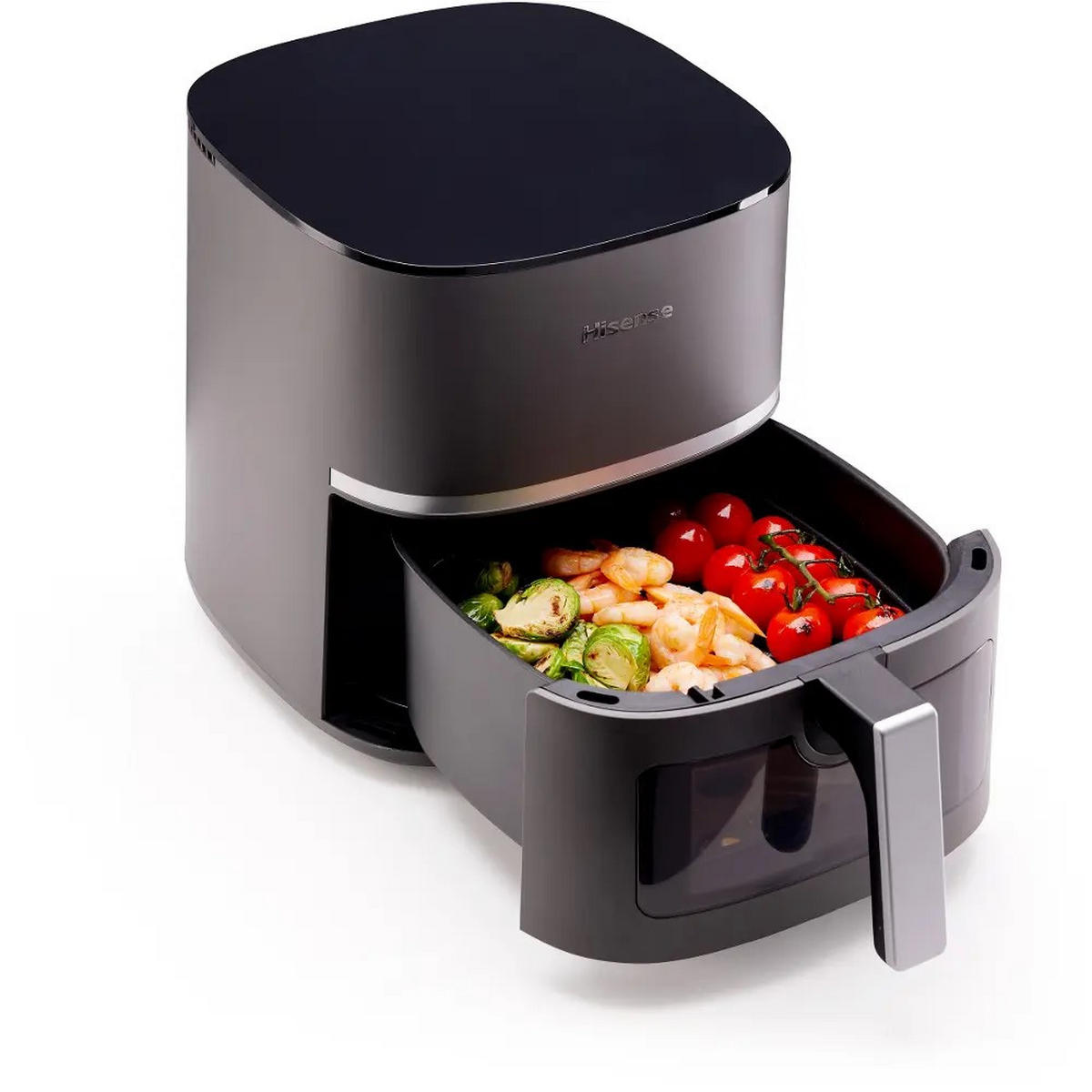 HEIßLUFTFRITTEUSE 5,2 l  - Schwarz, Basics, Kunststoff (37,2/27,6/29,5cm) - Hisense