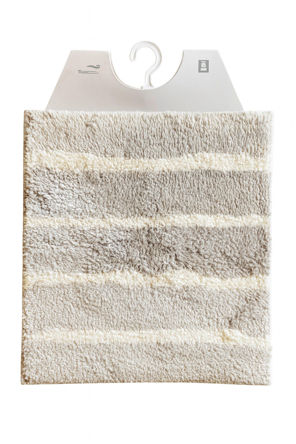 KUPATILSKA PROSTIRKA  srebrna 50/55 cm  - srebrna, Konvencionalno, tekstil (50/55cm) - Esposa