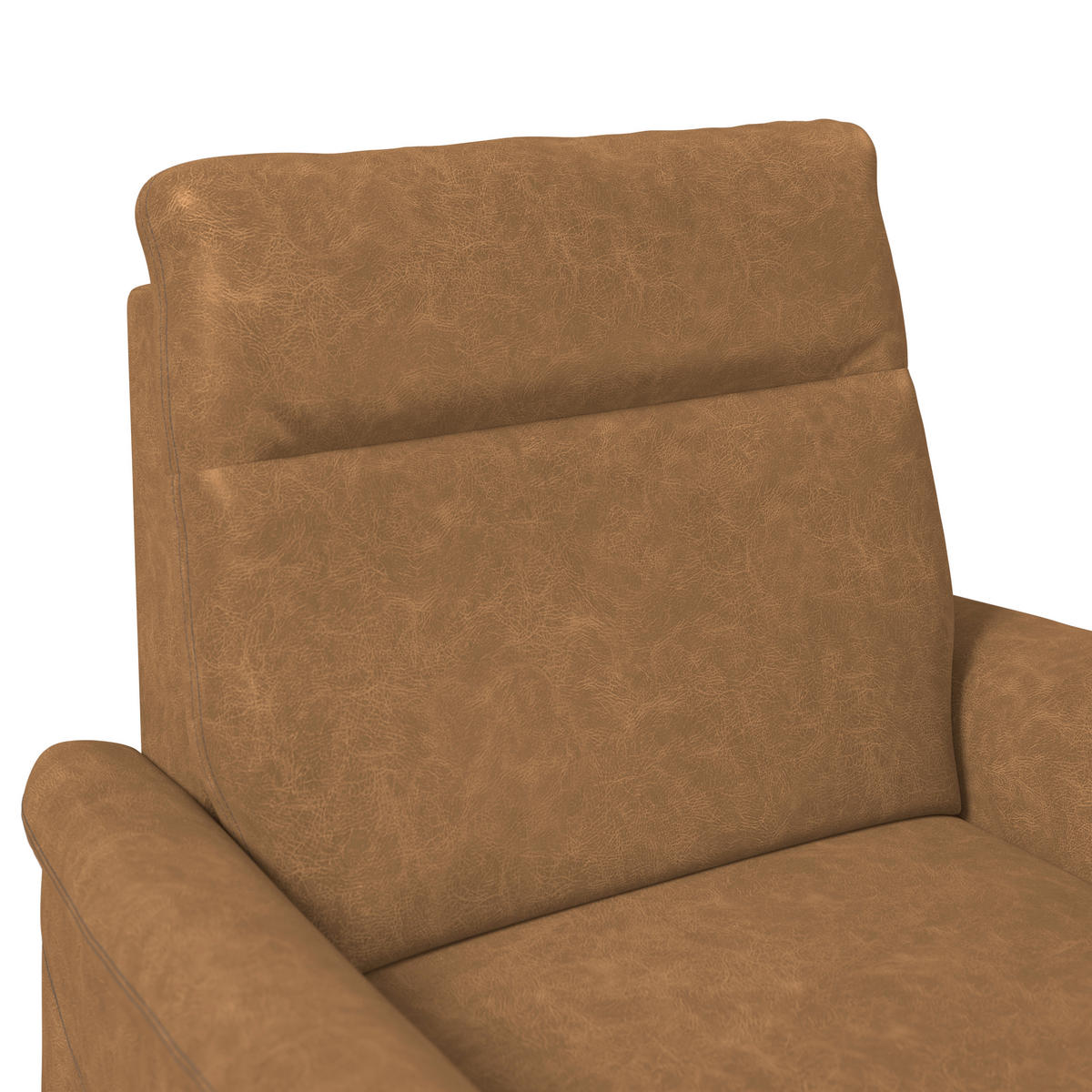 SESSEL Mikrofaser Senfgelb  - Senfgelb/Schwarz, Konventionell, Kunststoff/Textil (104/98/91cm) - Elegando