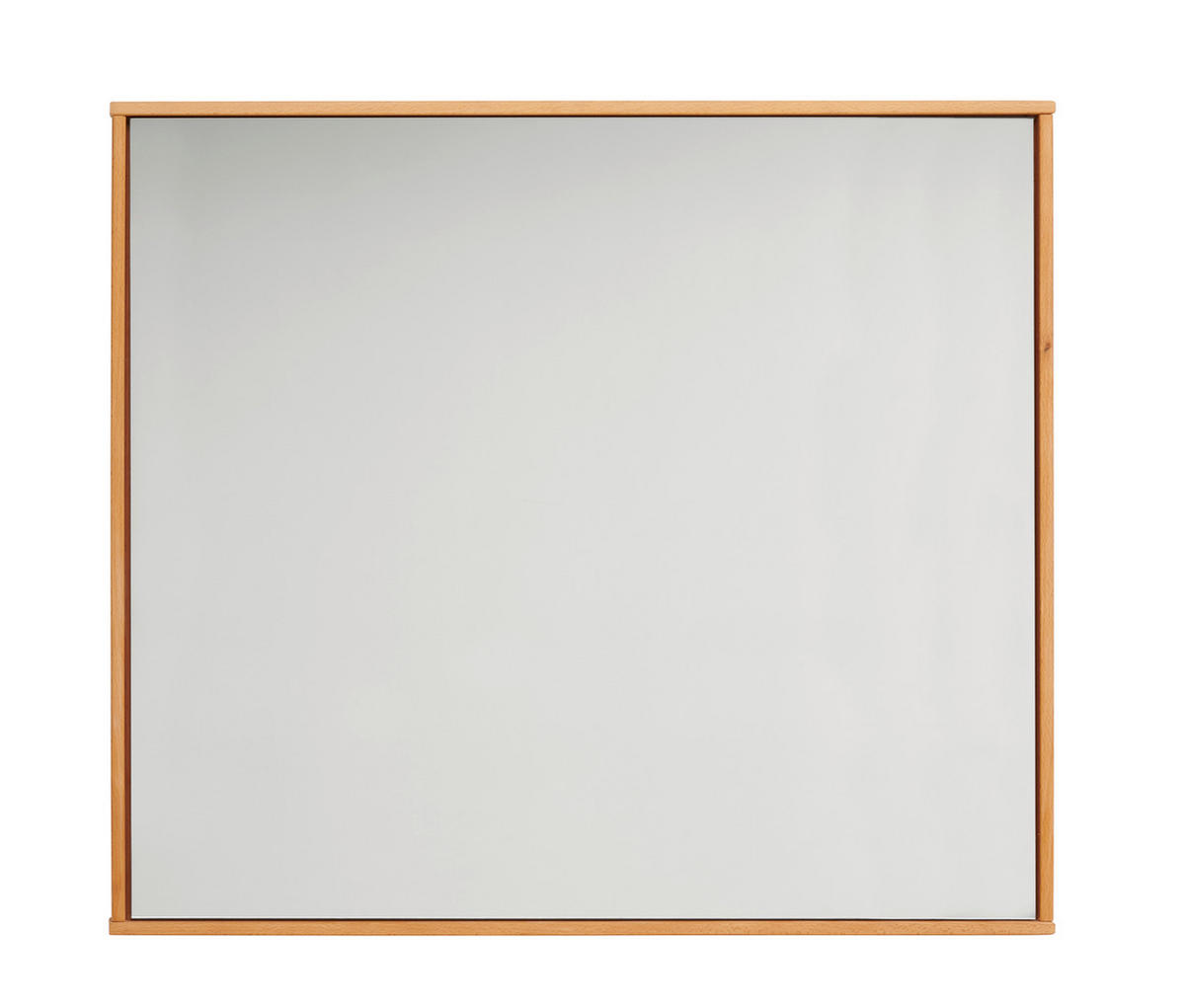WANDSPIEGEL 85/75/4 cm  - Kernbuche, Natur, Glas/Holz (85/75/4cm) - Cantus