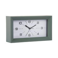 WANDUHR  Mintgrün  - Mintgrün, Basics, Kunststoff (20/11/6cm) - Karlsson