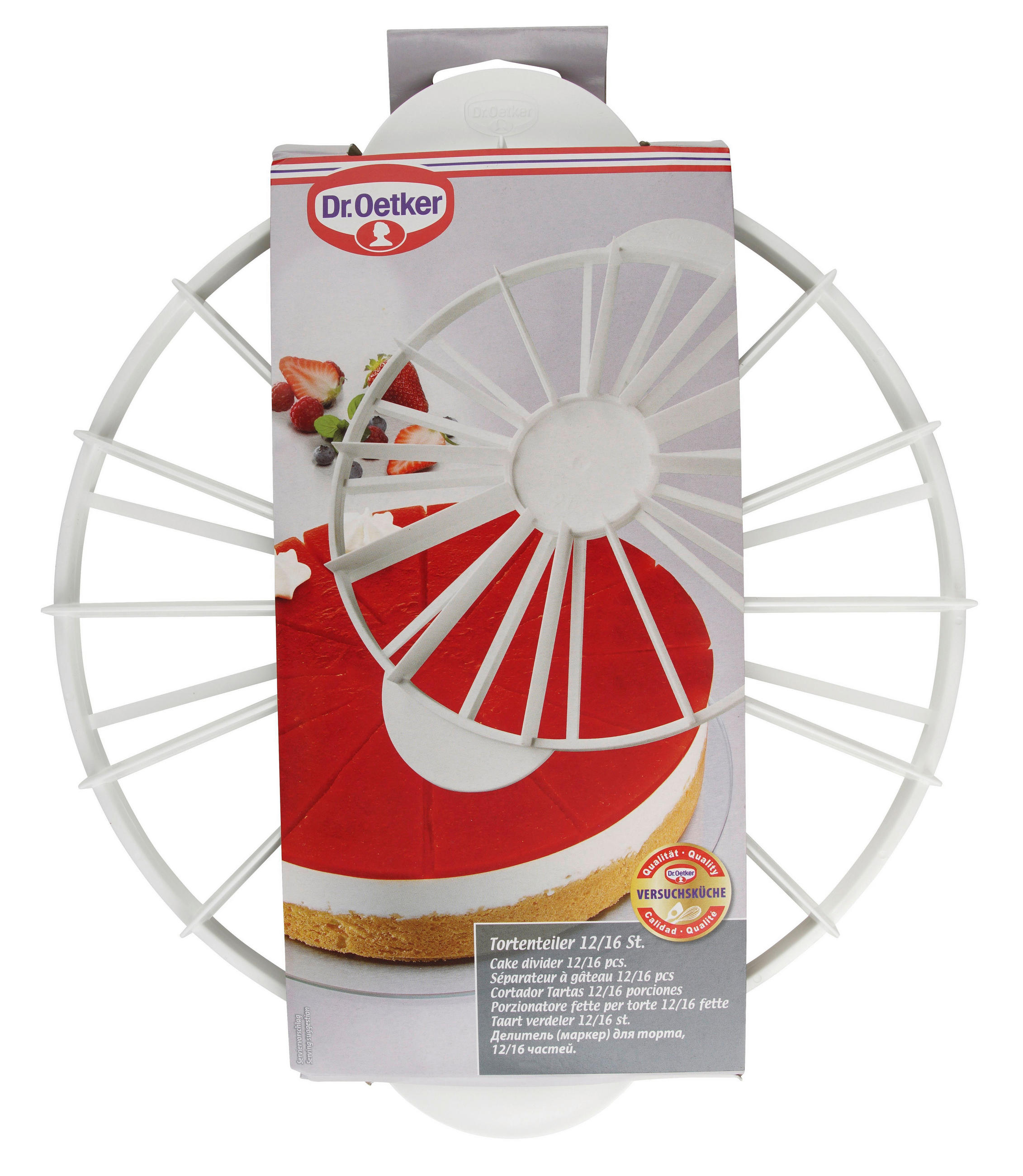 TORTENTEILER - Weiß, Basics, Kunststoff (24/30cm) - Dr.Oetker
