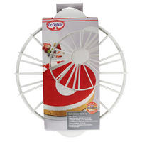 TORTENTEILER - Weiß, Basics, Kunststoff (24/30cm) - Dr.Oetker