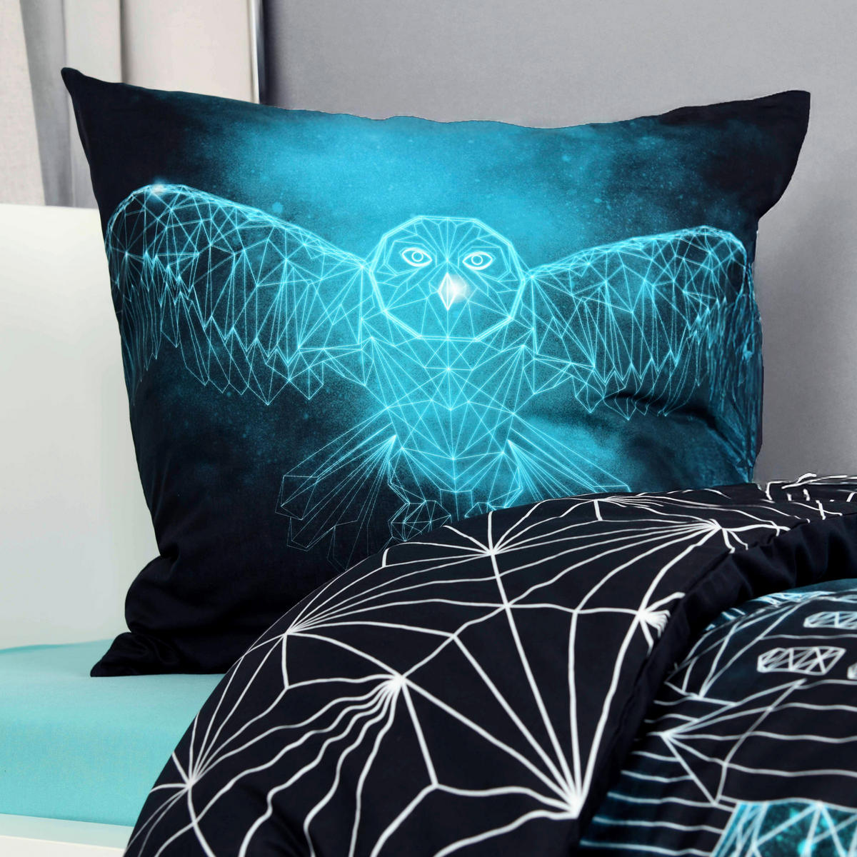 JUGENDBETTWÄSCHE Harry Potter Renforcé 135/200 cm  - Multicolor/Schwarz, Design, Textil (135/200cm) - Herding