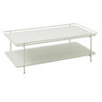 COUCHTISCH - Creme, Basics, Metall (110/55/34cm) - Xora