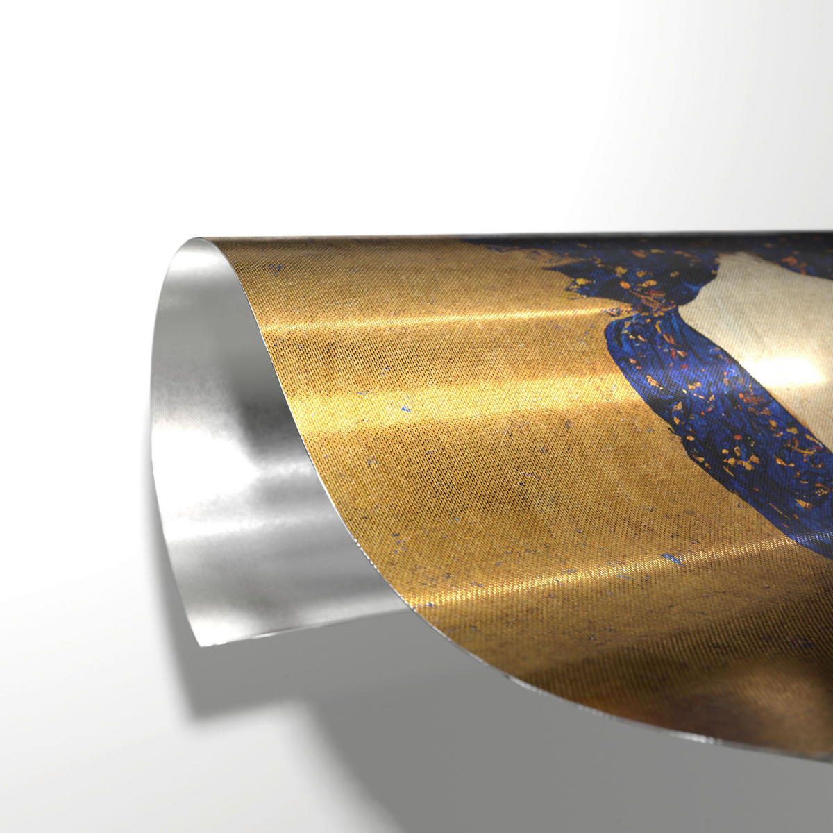 LEINWANDBILD Frauen 70/100 cm  - Beige/Goldfarben, Basics, Holz/Textil (70/100cm)